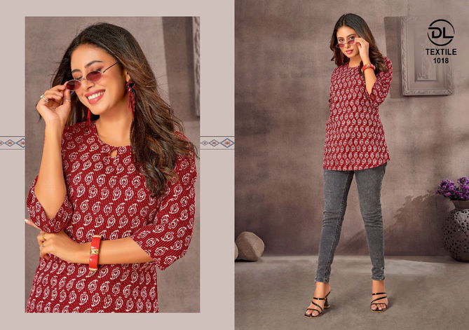 Navjivan Vol 3 DI Cotton Printed Western Ladies Top Wholesale Price In Surat
